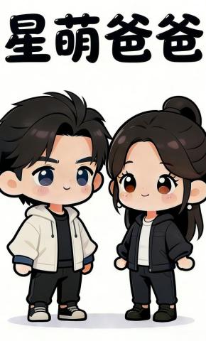 短剧《星萌爸爸》海报