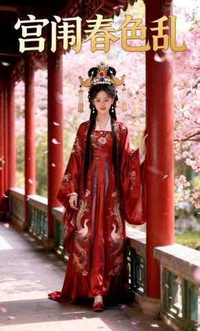 短剧《宫闱春色乱》海报