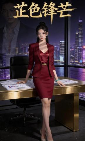 短剧《芷色锋芒》海报