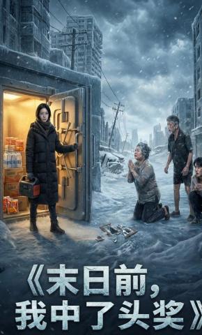 短剧《末日前，我中了头奖》海报