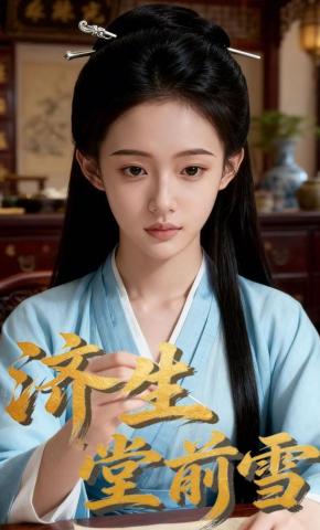 短剧《济生堂前雪》海报