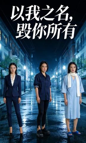 短剧《以我之名，毁你所有》海报