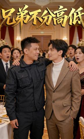 短剧《兄弟不分高低》海报
