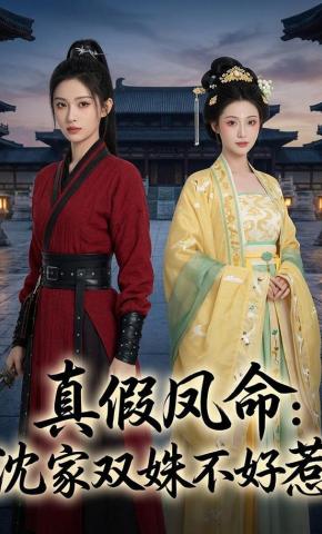 短剧《真假凤命：沈家双姝不好惹》海报