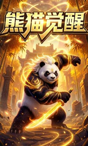 短剧《熊猫觉醒》海报