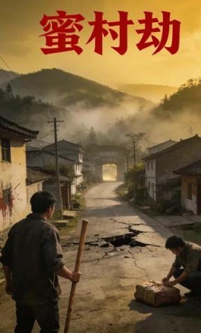 短剧《蜜村劫》海报
