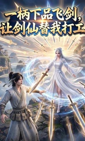 短剧《一柄下品飞剑，让剑仙替我打工》海报