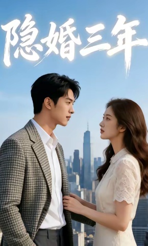 短剧《隐婚三年》海报