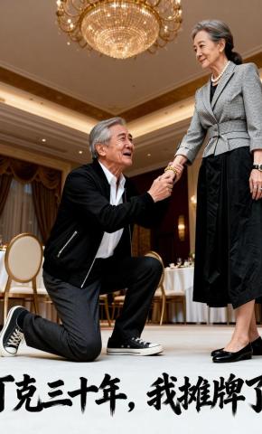 短剧《丁克三十年，我摊牌了》海报