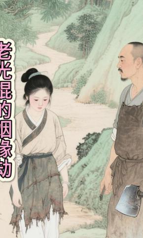 短剧《老光棍的姻缘劫》海报