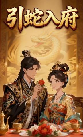 短剧《引蛇入府》海报