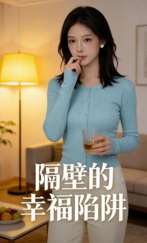 短剧《隔壁的幸福陷阱》海报