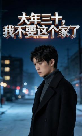 短剧《大年三十,我不要这个家了》海报