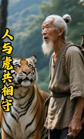 短剧《人与虎共相守》海报