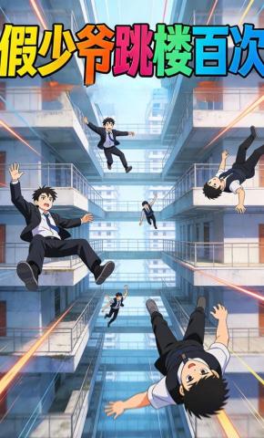 短剧《让假少爷跳楼百次》海报