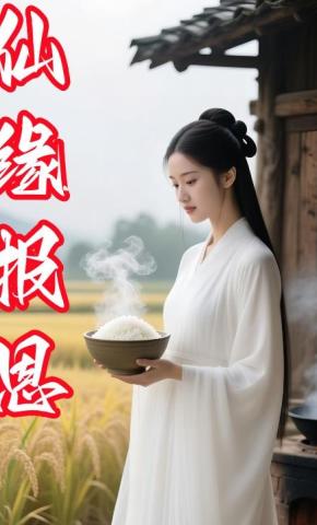 短剧《仙缘报恩》海报