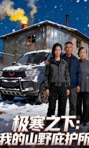 短剧《极寒之下：我的山野庇护所》海报