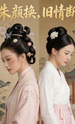 短剧《朱颜换，旧情断》海报