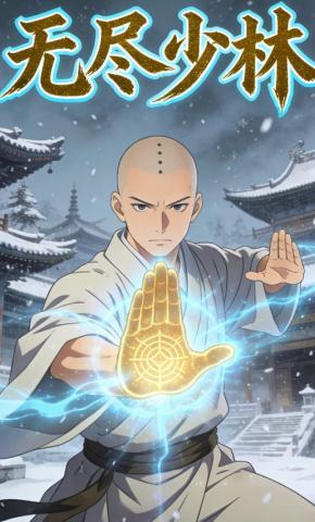 短剧《无尽少林》海报