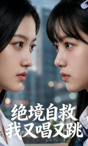 短剧《绝境自救，我又唱又跳》海报