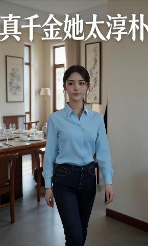 短剧《真千金她太淳朴》海报