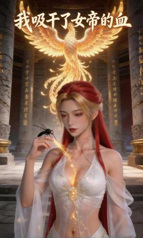 短剧《我吸干了女帝的血》海报