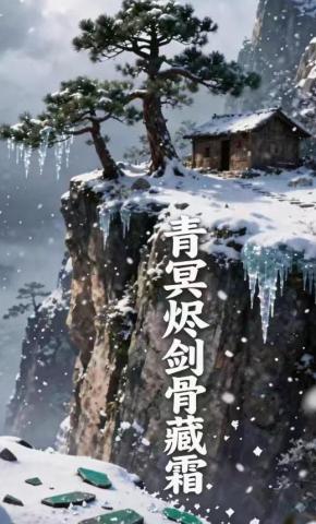 短剧《青冥烬剑骨藏霜》海报