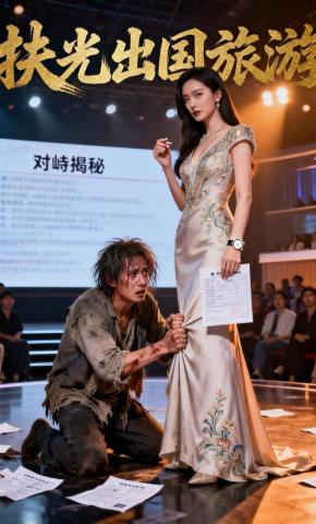 短剧《扶光出国旅游》海报