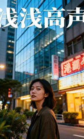 短剧《浅浅高声》海报