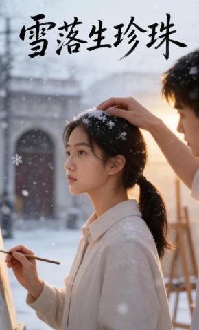 短剧《雪落生珍珠》海报