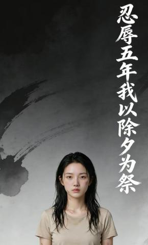 短剧《忍辱五年，我以除夕为祭》海报