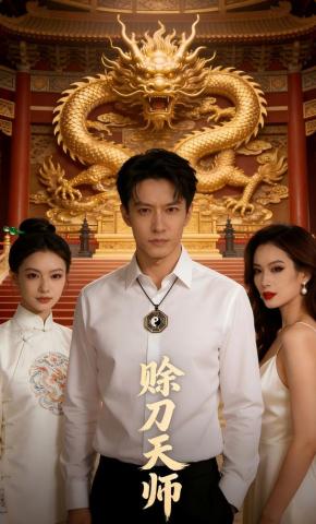 短剧《赊刀天师》海报