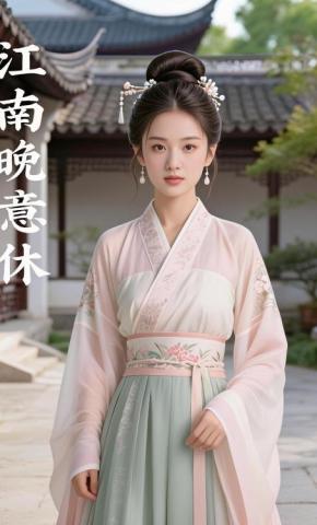 短剧《江南晚意休》海报