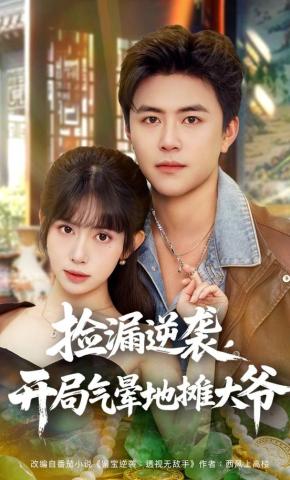 短剧《捡漏逆袭，开局气晕地摊大爷》海报