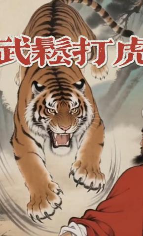 短剧《武松打虎》海报