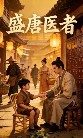 短剧《盛唐医者》海报