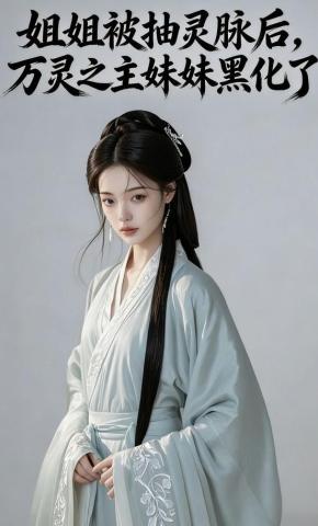 短剧《姐姐被抽灵脉后，万灵之主妹妹黑化了》海报