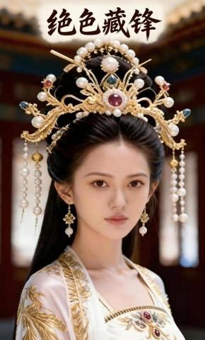 短剧《绝色藏锋》海报