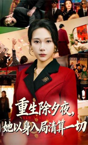 短剧《重生除夕夜，她以身入局清算一切》海报