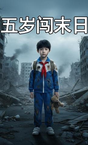 短剧《五岁闯末日》海报