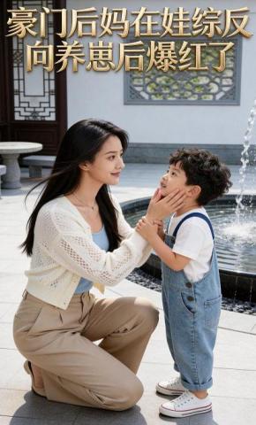 短剧《豪门后妈在娃综反向养崽后爆红了》海报