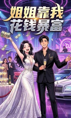 短剧《姐姐靠我花钱暴富》海报