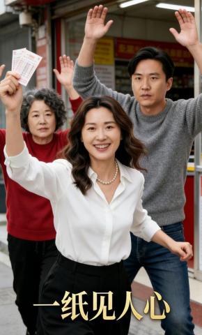 短剧《一纸见人心》海报