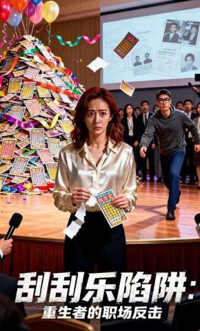 短剧《刮刮乐陷阱：重生者的职场反击》海报