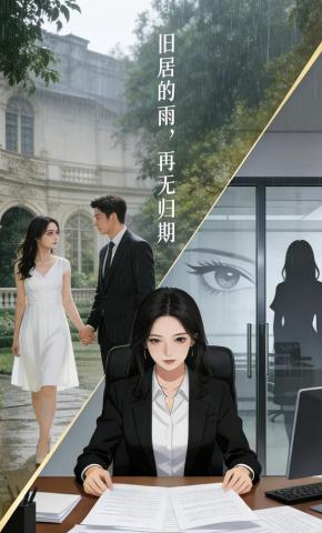 短剧《旧居的雨，再无归期》海报