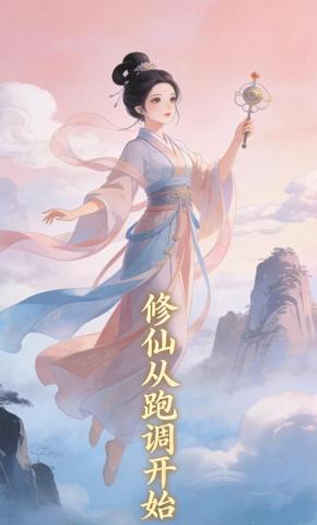 短剧《修仙从跑调开始》海报