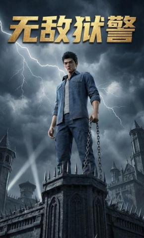 短剧《无敌狱警》海报