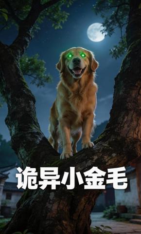 短剧《诡异小金毛》海报