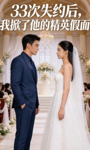 短剧《33次失约后，我掀了他的精英假面》海报