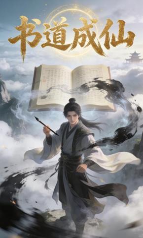 短剧《书道成仙》海报